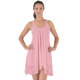 Light Pink Chiffon Dress