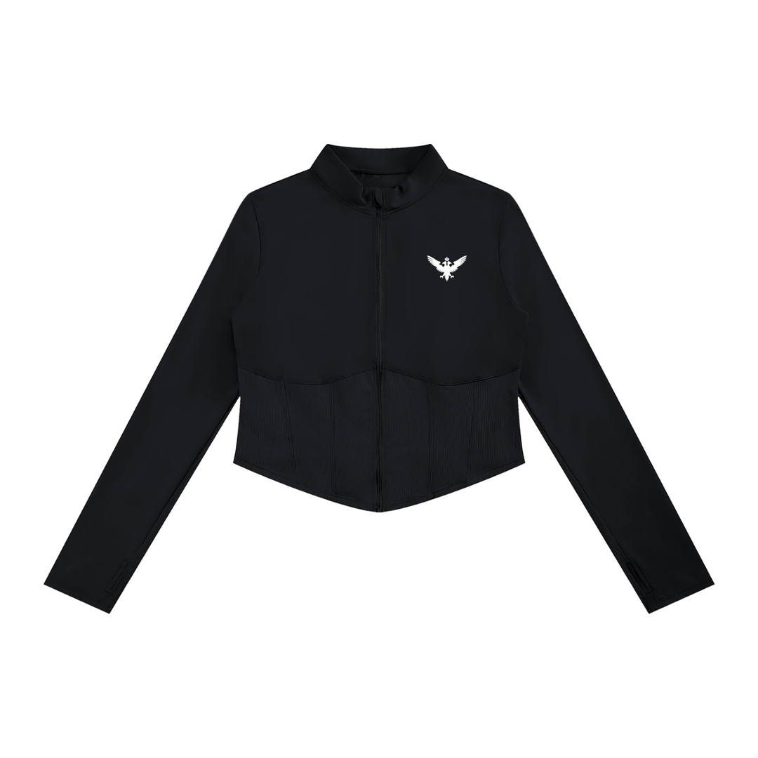 Women's Slim Fit Full-Zip Yoga Jacket
