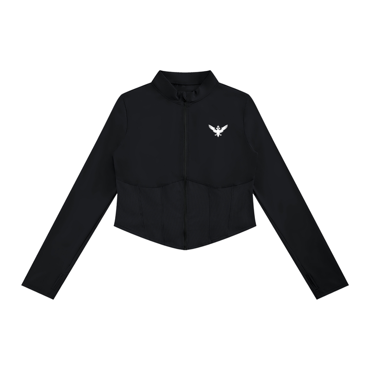 Women's Slim Fit Full-Zip Yoga Jacket