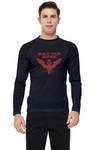 Rash Guard with Dark Red Eagle design