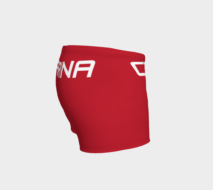 Czarina Red Compression Shorts | Czar Clothing