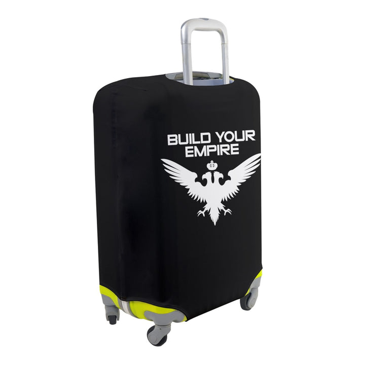 BUILD YOUR EMPIRE DOUBLE EAGLE-white Luggage Cover (Small)