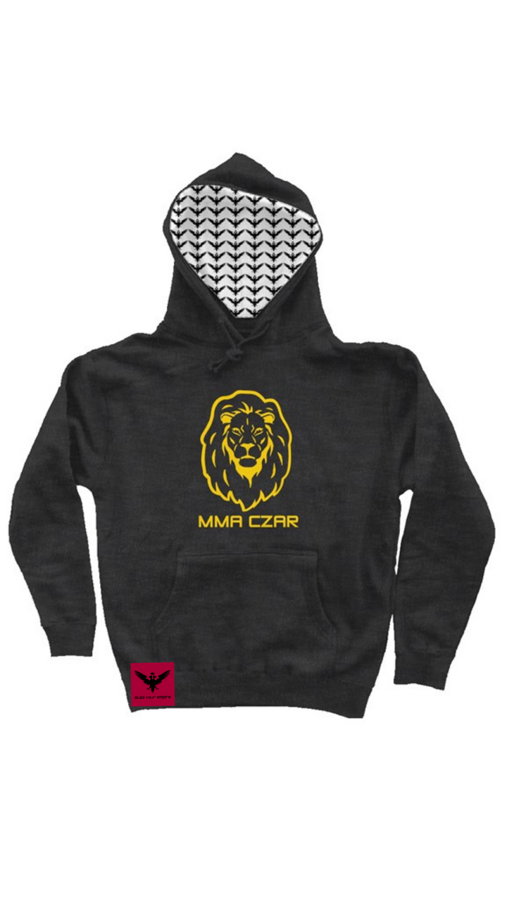 MMA Czar Gold Lion Hoodie