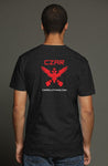 MMA t-shirt mixed martial arts t-shirt with double headed eagle