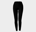Modern and sleek Black and White Stripe Czarina leggings. | Czar Clothing