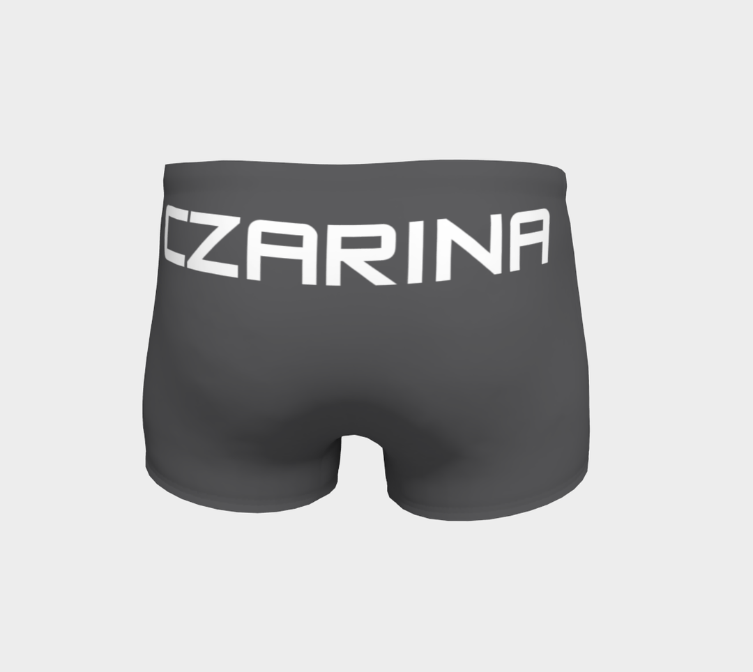 Large Czarina greyand White Shorts | Czar Clothing