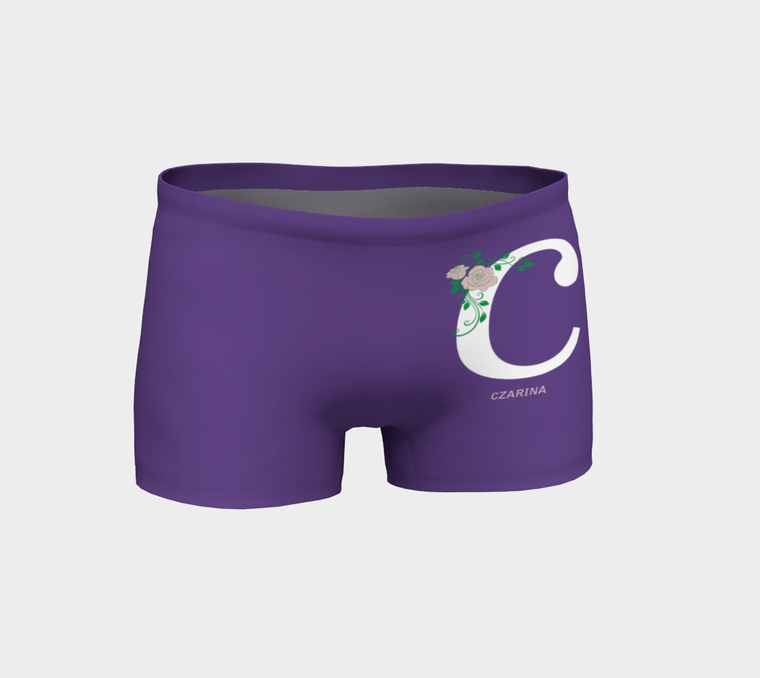 Czarina Large C with Purple Shorts | Czar Clothing