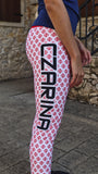 Czarina Leggings with Royal Crest pattern | Czar Clothing