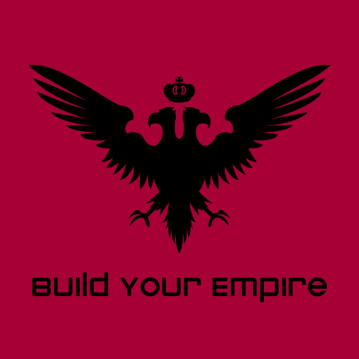 Double Eagle Build Your Empire heather t shirt