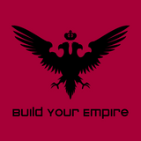 BUILD YOUR EMPIRE with Czar Clothing red woven label