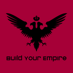 Red Zip Hoodie with Build Your Empire hoodie liner