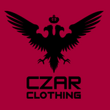 red czar clothing woven label for czar clothing