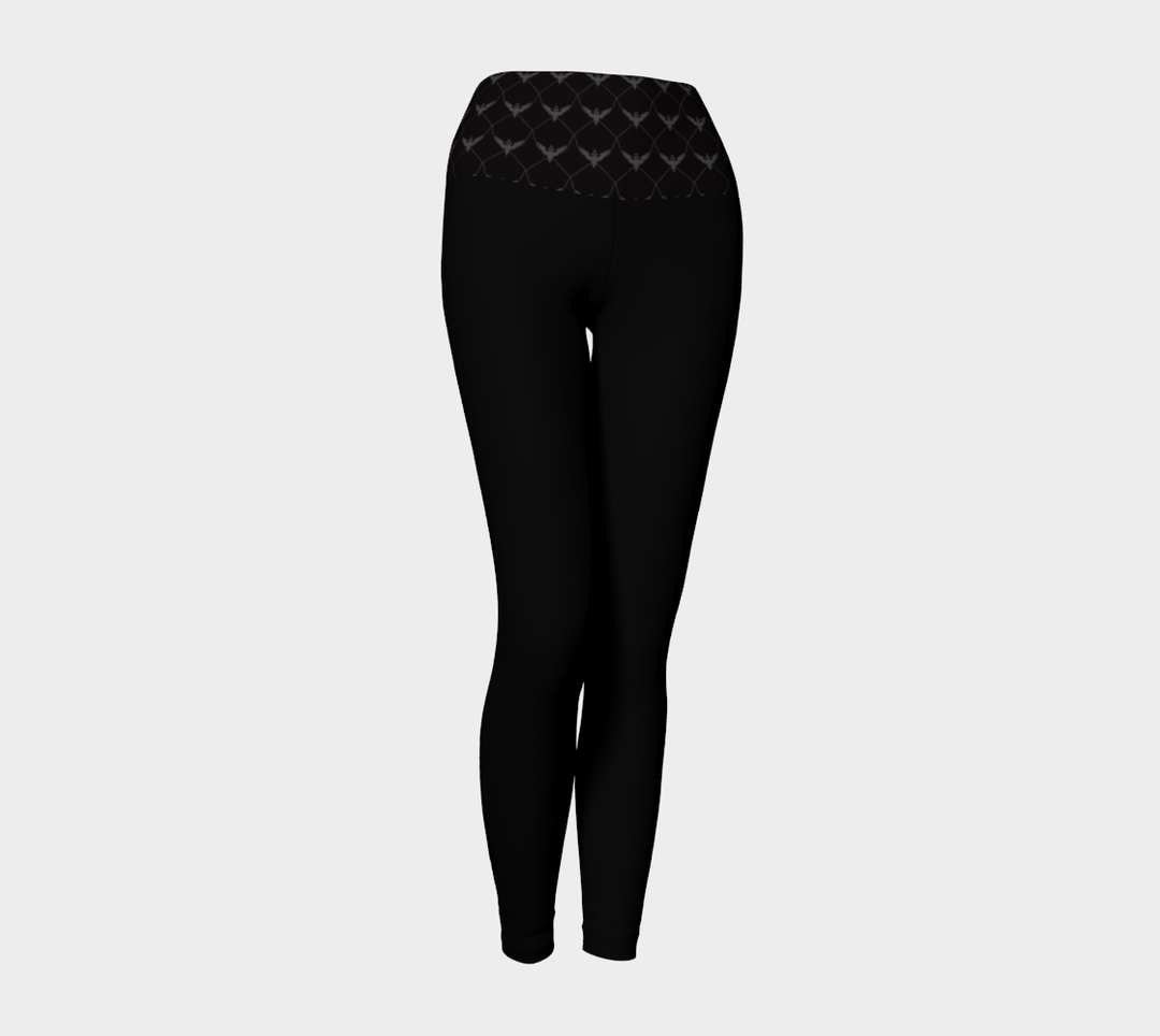 Double headed eagle waistband legging