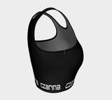 Czarina Black Top with White Font | Czar Clothing