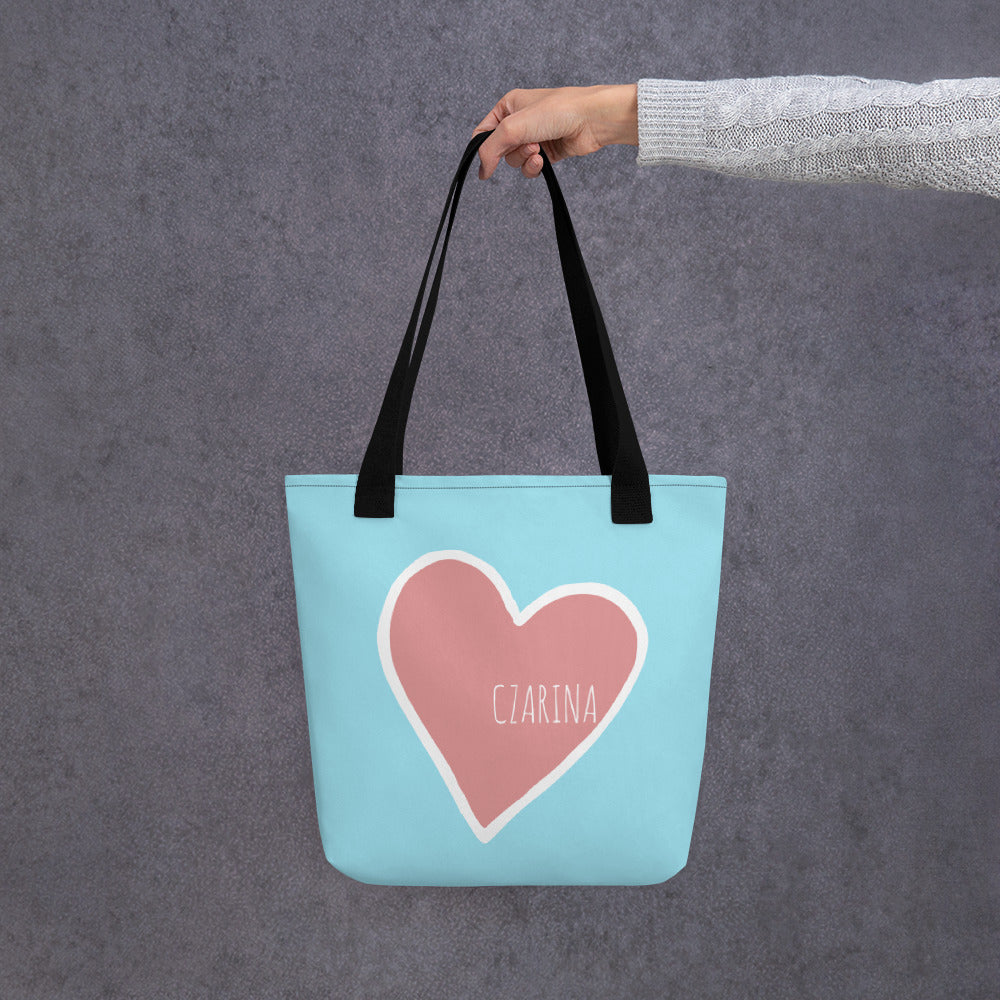 Czarina Heart Tote bag | Czar Clothing