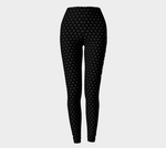 Modern and sleek Black and White Czarina leggings. | Czar Clothing