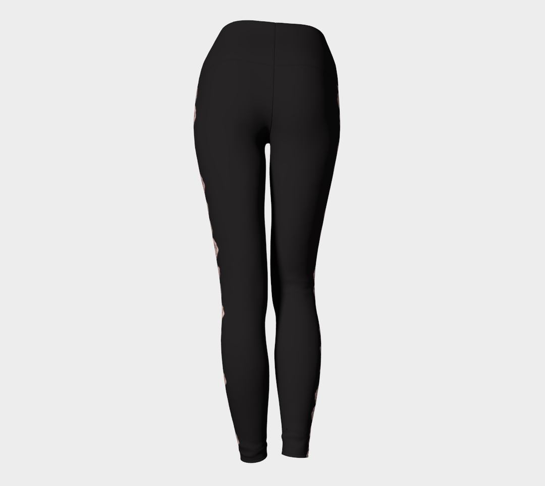 Czarina Roses Yoga Leggings | Czar Clothing