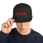Czar Snapback Hat-red/black | Czar Clothing