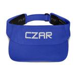 Czar Visor-blue/white | Czar Clothing