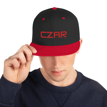 Czar Snapback Hat-red | Czar Clothing
