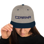 Czarina Snapback Hat-gray/black | Czar Clothing
