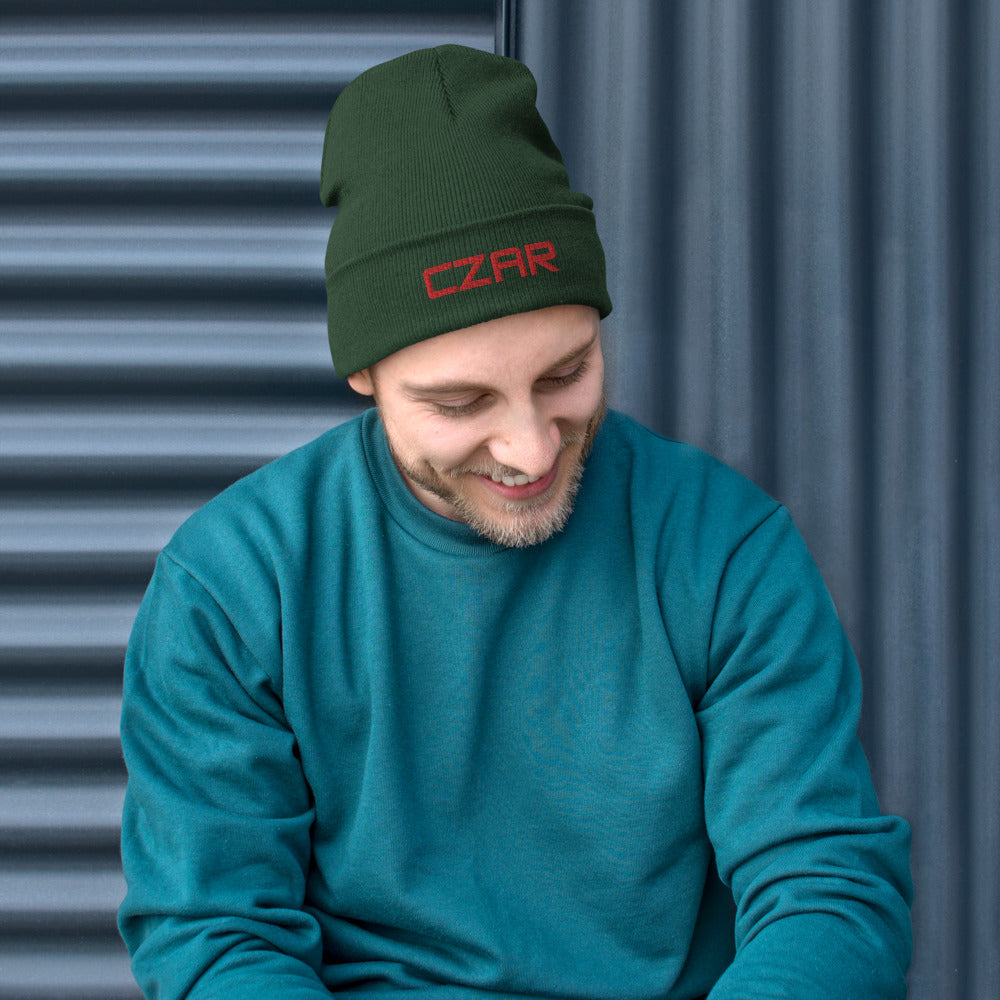 Czar Embroidered Beanie | Czar Clothing