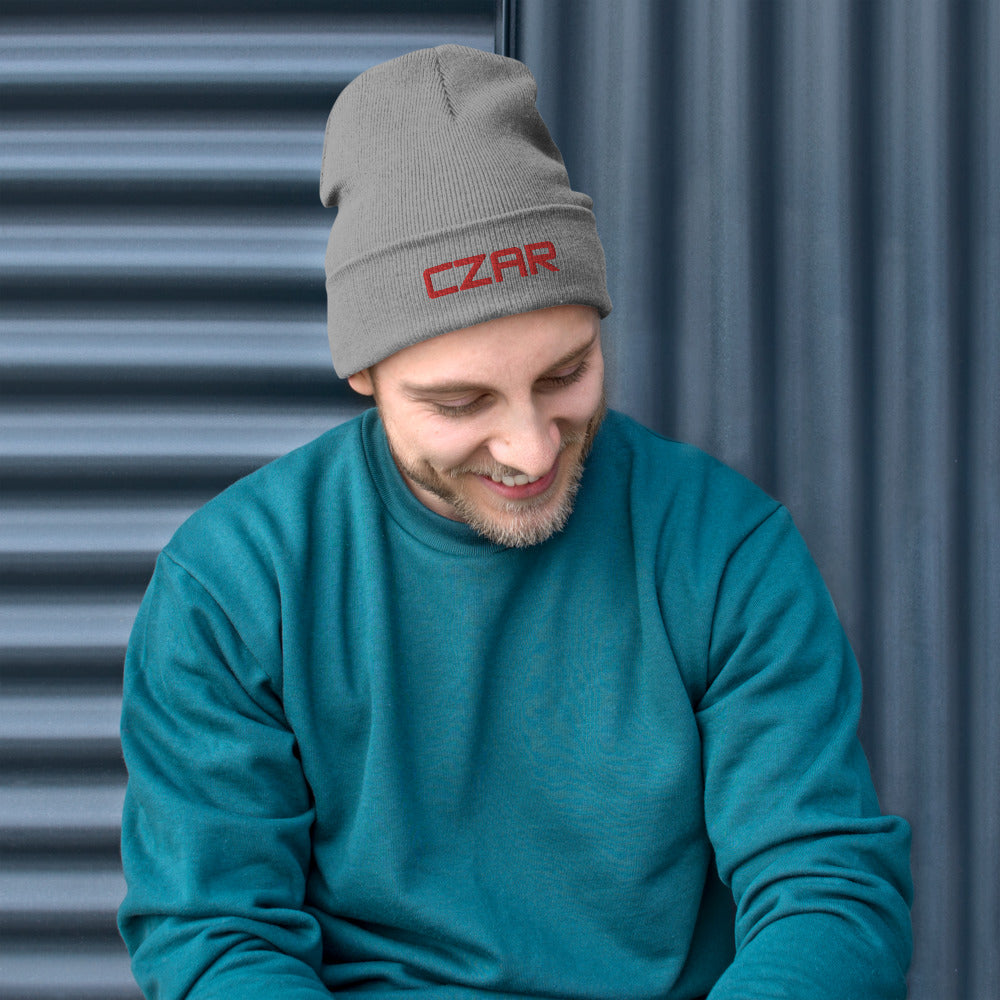 Czar Embroidered Beanie | Czar Clothing