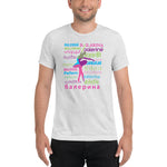 Men's Bella and Canvas Multi-Language Ballerina Dancer Short-Sleeve Unisex T-Shirt | Czar Clothing